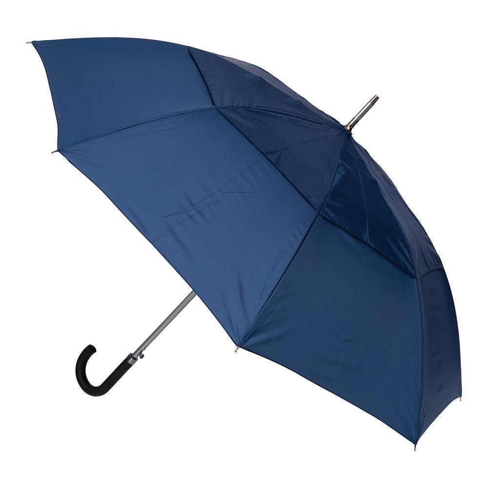 UPF50+ Navy rPET Vented Cover on Alu-Lite Windproof Frame