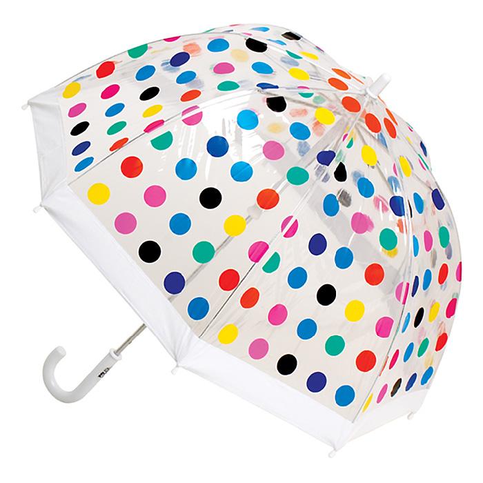 Kid Friendly Biodegradable PVC Birdcage Shaped; Multi Spots Print