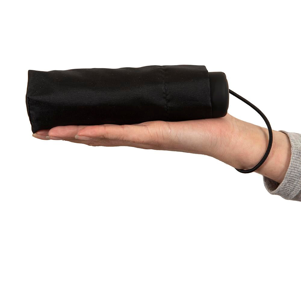 Black Manual Folding Light Weight Ultra Mini