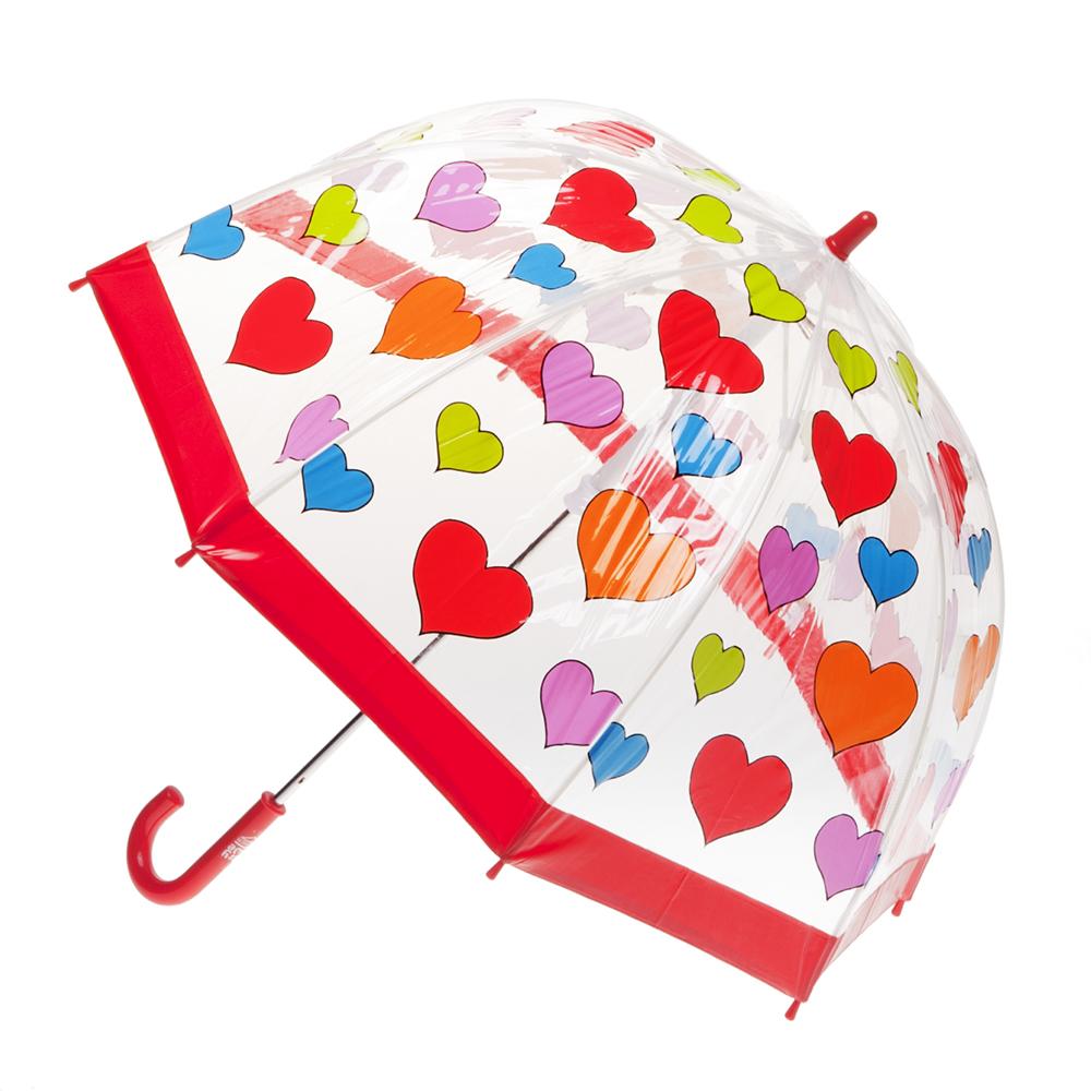 Kid Friendly Biodegradable PVC Birdcage Shaped; Hearts Print