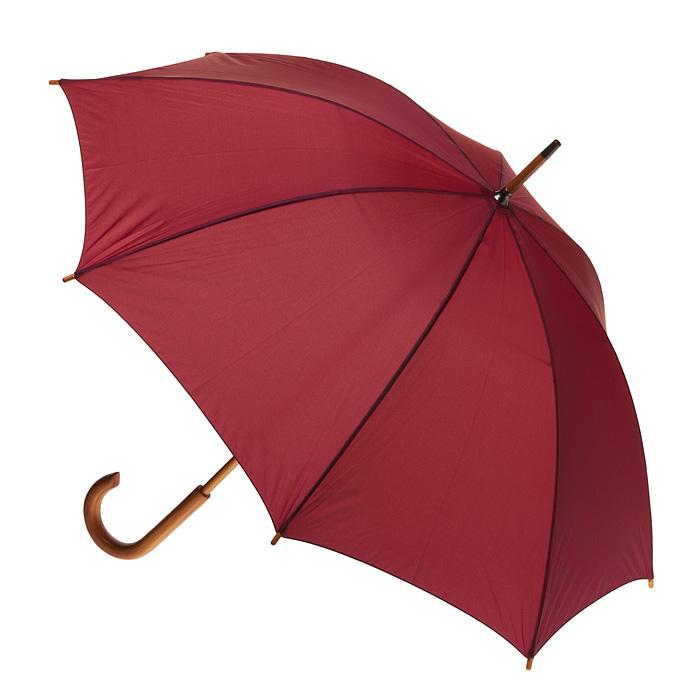 UPF50+ Burgundy Red Wooden Classic Walking Length