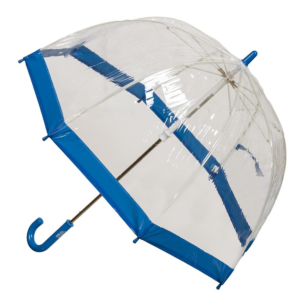 Kid Friendly Biodegradable PVC Birdcage Shaped; Blue Border & Trim