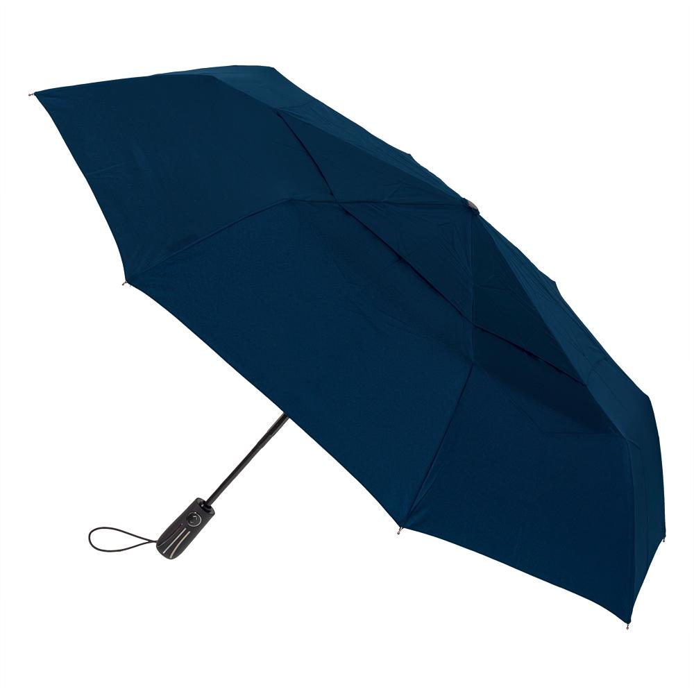 UPF50+ Navy Blue RPET Vented Auto Open & Close
