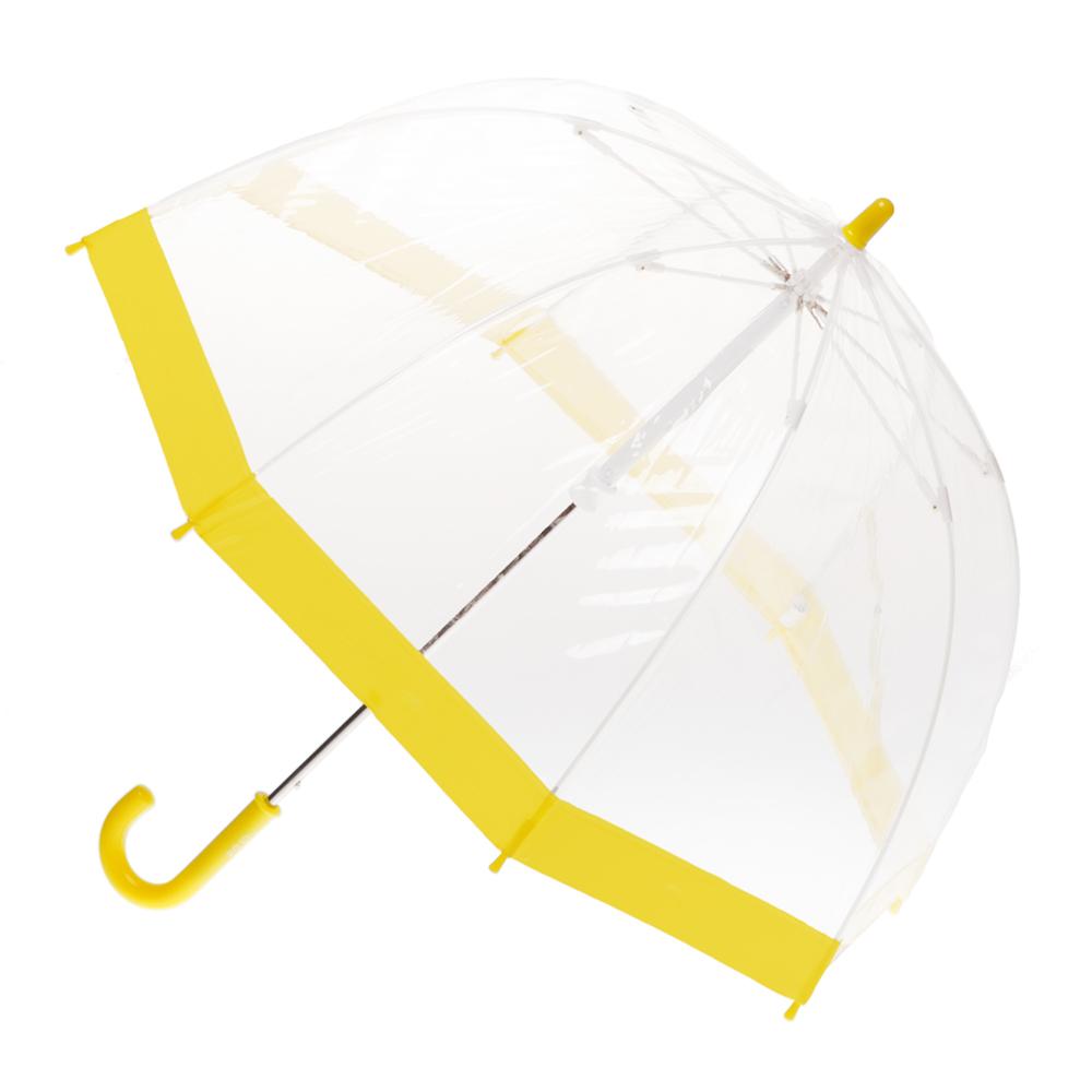 Kid Friendly Biodegradable PVC Birdcage Shaped; Yellow Border & Trim