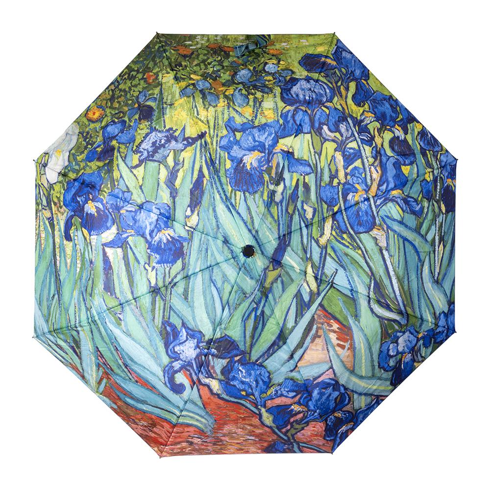 Iris Print Auto Open Smooth Folding