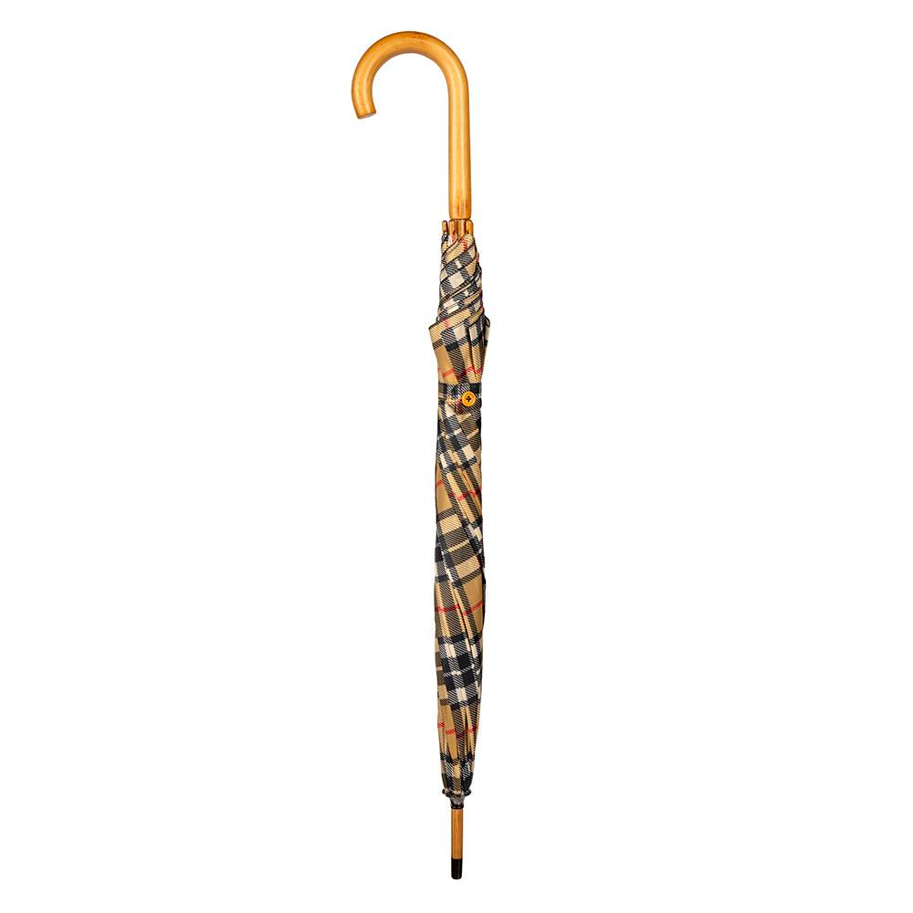 Camel Thomson Tartan Wooden Classic Walking Length